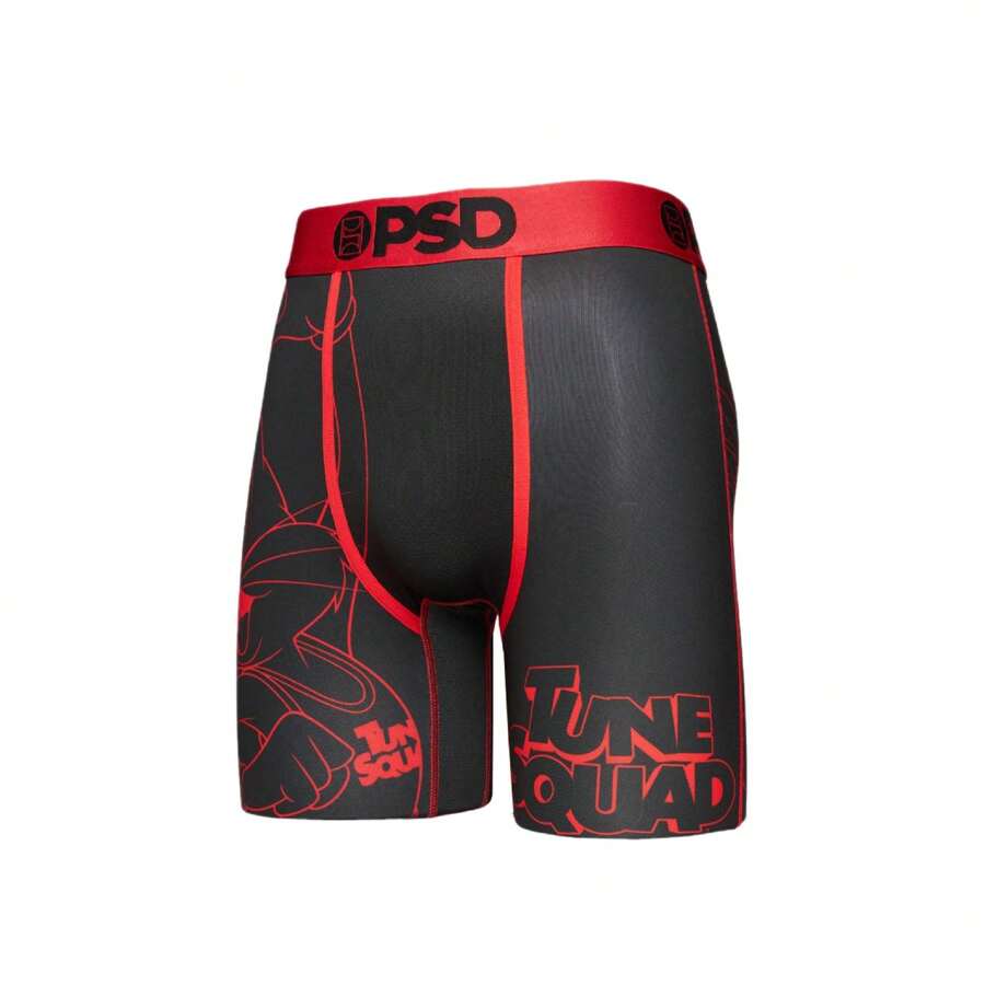 Outline Boxer Briefs Black/Red Underwear 221180023 - Black - View 1