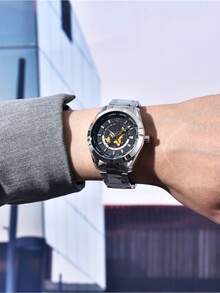 PAGANI DESIGN 2024 新款日本 NH34A GMT 世界时间机械表男士夏季自动蓝宝石玻璃 316L 不锈钢防水男士手表 PD-1788 - 黑色 - 查看 5