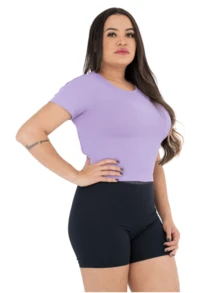 Women Blouses - 紫色 - 查看 1