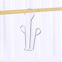 1pc Stainless Steel Shoe Drying Rack, Balcony Shoe Drying Hook Hanger, Multifunctional Drying Rack, Window Hanging Shoe Hanger, Drying Rack - Stainless Steel Shoe Drying Rack - View 2