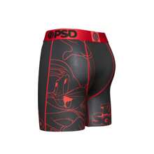 Outline Boxer Briefs Black/Red Underwear 221180023 - Black - View 3