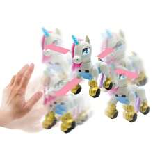 Power Unicorn My Smart Robotic Unicorn With Programming Function, Dance, Walk, Movements, Touch Sensors - Multicolor - View 3