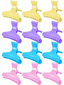 12 pièces Barrette à cheveux pour la segmentation, barrette à cheveux noire papillon pour le salon. Barrette à cheveux pour la coupe, la coiffure, la segmentation, la coloration. Accessoires pour cheveux avec pince à cheveux en forme de papillon, pinces à cheveux, pinces à cheveux, pinces à mâchoire, pinces à cheveux, pinces à cheveux