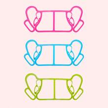 2pcs Plastic Clothes Hangers For Home Use, Suitable For Hanging Quilts, Comforters And Bed Sheets - Multicolor - View 7