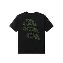 Anti Social Social Club 你不会理解黑色T恤 - 黑色 - 查看 1
