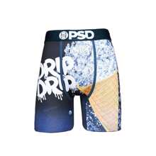 PSD Iced Cone Boxer Briefs Navy Blue Underwear 221180060