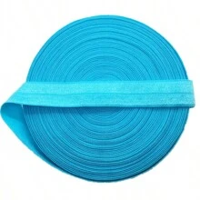 1 peça 5 jardas 15mm Fita Elástica Dobrável de Spandex para Aplique de Renda de Costura de Cintura de Acessório de Vestuário