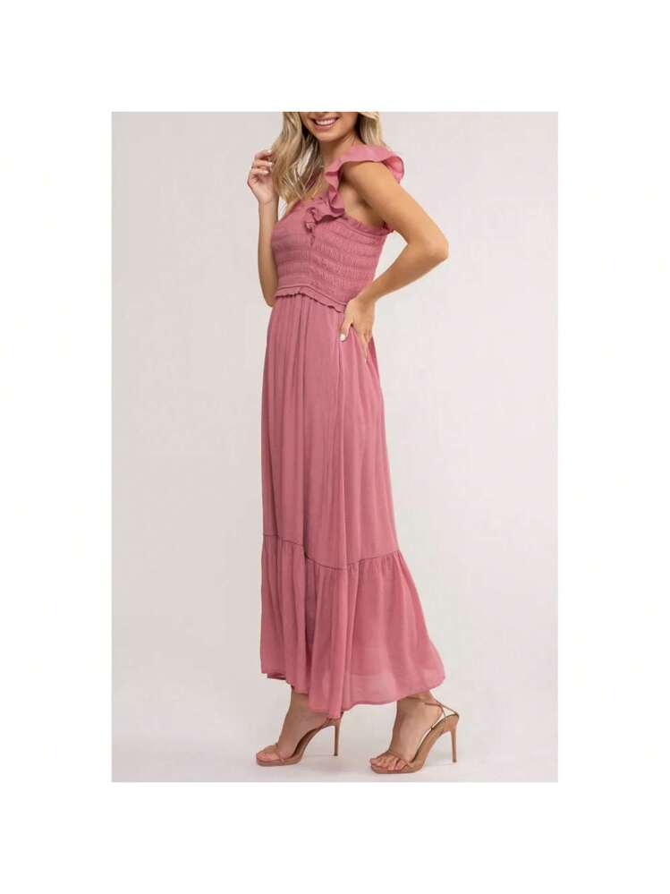 august sky women's smocked bodice midi dress August Sky Women's Smocked Embroidered Floral Midi Dress : Target