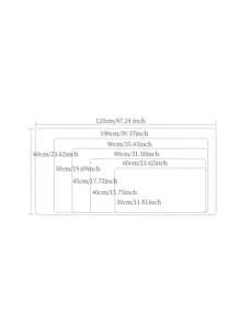 Grande Mouse Pad de Pu, Tapete Impermeável Anti-derrapante para Teclado de Computador, Escrita e Trabalho de Escritório