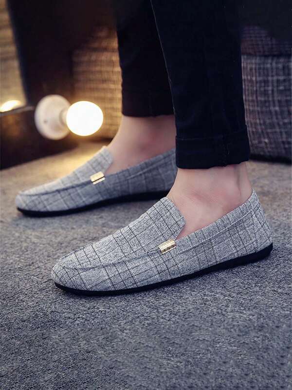 Men's New Fashionable Loafers, Classic Comfortable Formal Shoes, Slip-On, Lightweight, Driving Shoes (For Those With Larger Feet, It Is Suggested To Order One Size Up As Loafers Tend To Run Small)