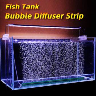 1支高效氧氣擴散棒，附泡泡式擴散器，空氣泵，水族館配件，為魚和植物的生命注入活力！