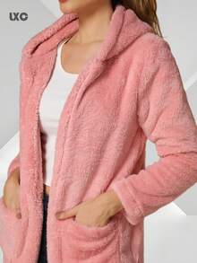 Women Coats - Hồng - Xem 5