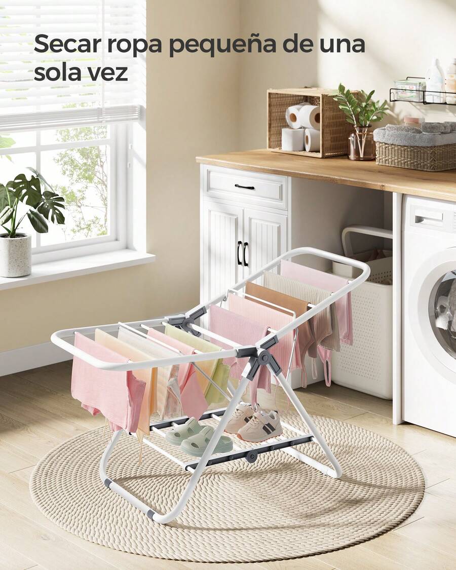 SONGMICS Drying Rack - White - View 1