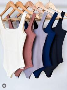 Women Bodysuits - Grey - View 3