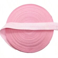 1 peça 5 jardas 15mm Fita Elástica Dobrável de Spandex para Aplique de Renda de Costura de Cintura de Acessório de Vestuário