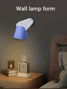 全新可充电 LED 阅读灯、便携式台灯、可折叠壁挂灯，适用于学生、卧室、露营、户外、礼物 - 彩色 - 查看 6