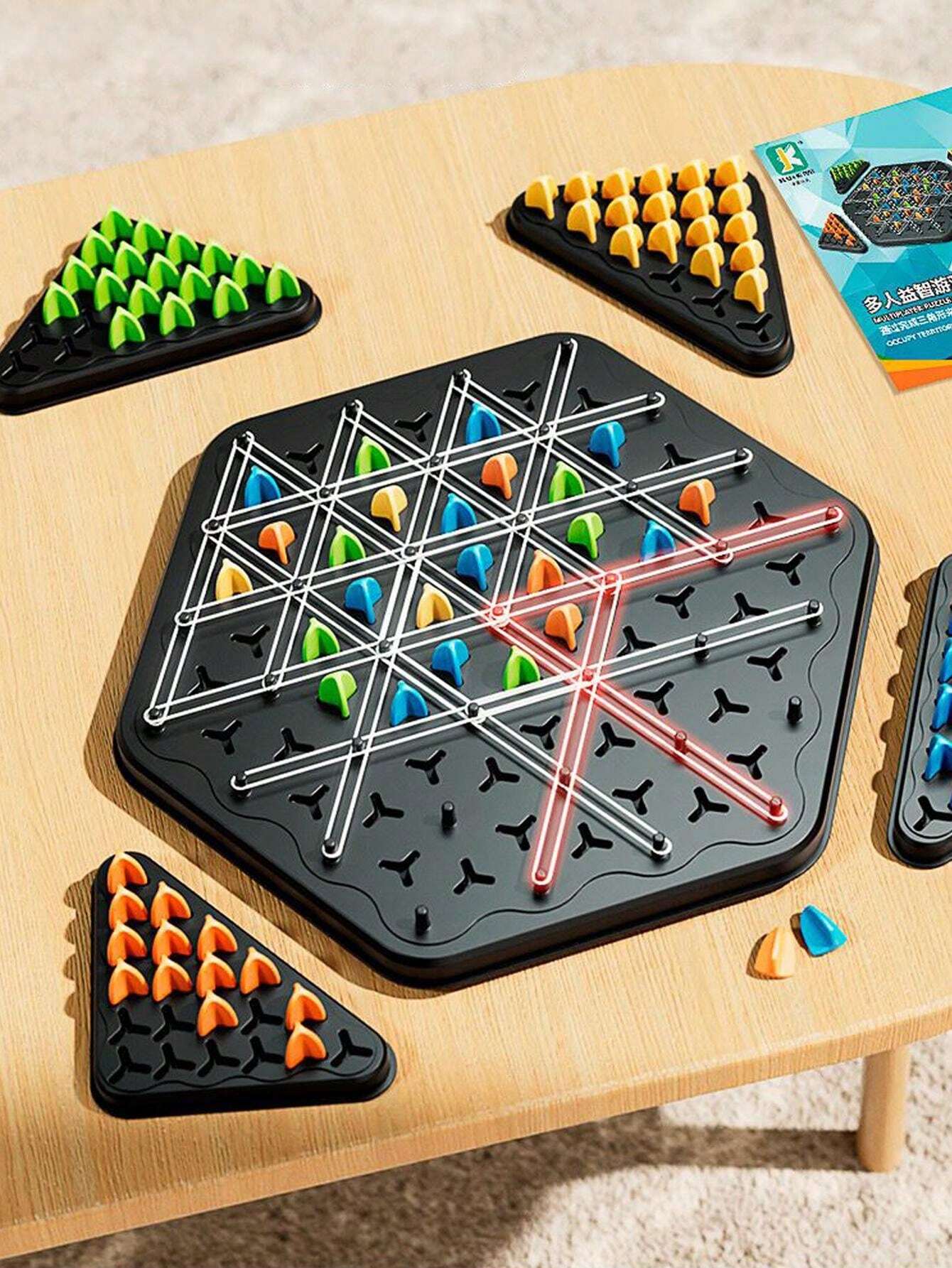 1box Desktop Chain Reaction Game, Interactive Multiplayer Toy For