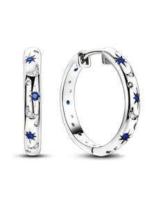 一对优雅的立方氧化锆耳环，适合女性在派对、订婚、周年纪念日等场合佩戴，也是情人节的理想礼物。 - 1# - 查看 16