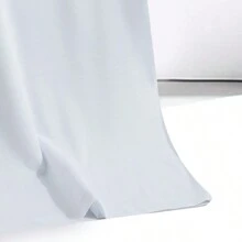 Camicia polo da uomo stile boyfriend in mezza età, casual, sportiva, con stampa, manica corta, traspirante, in seta ghiacciata, ad asciugatura rapida, semplice, adatta per sport e running, con colletto alla coreana
