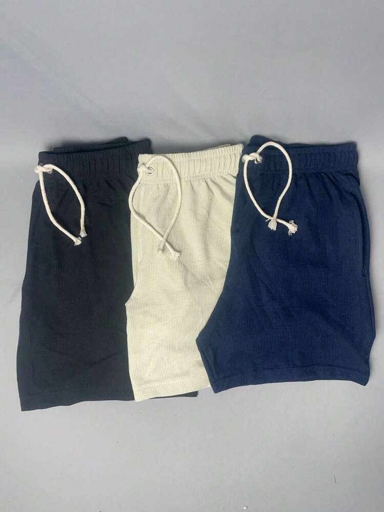 Men Shorts - Màu xanh hải quân - Xem 1
