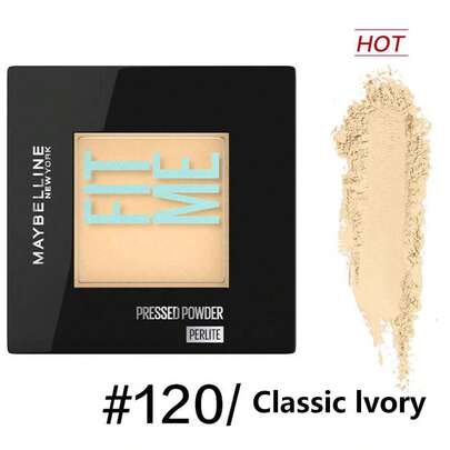 Maybelline FIT ME Customized Soft Matte Powder 8.5g #120/Classic Ivory PRESSED POWDER