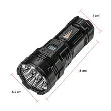 paweinuo 强力手电筒可充电超亮手电筒便携式家用远射灯笼户外徒步应急灯