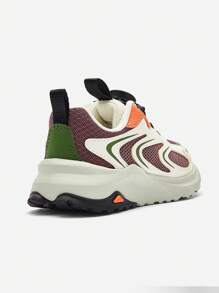 Balabala 儿童运动鞋儿童运动鞋男童女童2024秋季旋转扣女童跑步鞋中大童潮流 - 淺灰紫 - 查看 2