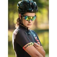 Macaquinho Macacão Ciclismo Feminino Manga Curta Forro Gel Almofadado Roupa Bike Pedal Mtb