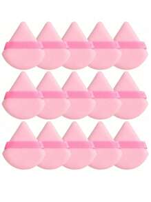 20pcs Pink Triangle Flocked Makeup Sponges, Soft And Fluffy Texture, Suitable For Face And Body Powder Puff, Mixed Set Makeup Beauty Tools,Makeup,Cheap,Room Decor,Vanity,Travel,Bedroom,Makeup Accessories,Puff,Makeup Blender,Powder Puff,Makeup Sponge,Cheap,Stocking Stuffers,Makeup,Makeup Tools,Cheap Stuff,Gifts,Gifts For Women,Christmas Gifts - Pink - View 8