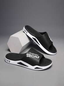 MURAMASA Sandalias De Moda Para Hombre Para Exteriores - Negro - Ver 2