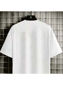 CRUZ GRAFICA Men's Short Sleeve T-Shirt 100% Cotton Launch - trắng - Xem 2