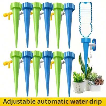 10/20/30 Stück, automatische Bewässerungsvorrichtung, automatisches Bewässerungsset, Garten Tropfbewässerungsvorrichtung, Tropfbewässerungs-Steuerungssystem, einstellbare Pflanzen- und Blumen-Automatikbewässerungsvorrichtung