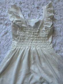 Women Short Dresses - trắng - Xem 2