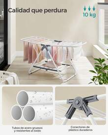 SONGMICS Drying Rack - White - View 4
