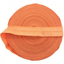 1 peça 5 jardas 15mm Fita Elástica Dobrável de Spandex para Aplique de Renda de Costura de Cintura de Acessório de Vestuário