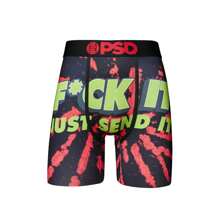 F*CK It  Boxer Briefs Black/Red/Yellow Underwear 222180072 - màu đen - Xem 2