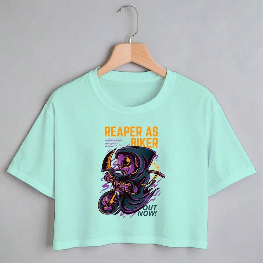 Women T-Shirts - 薄荷綠 - 查看 1