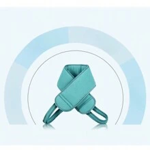 3pcs Bathing Set With Coarse Sand Long Scrubbing Towel, Back Scrubber Strap, And Mud Remover, Strong For Adults, Men, And Women - Multicolor - View 6