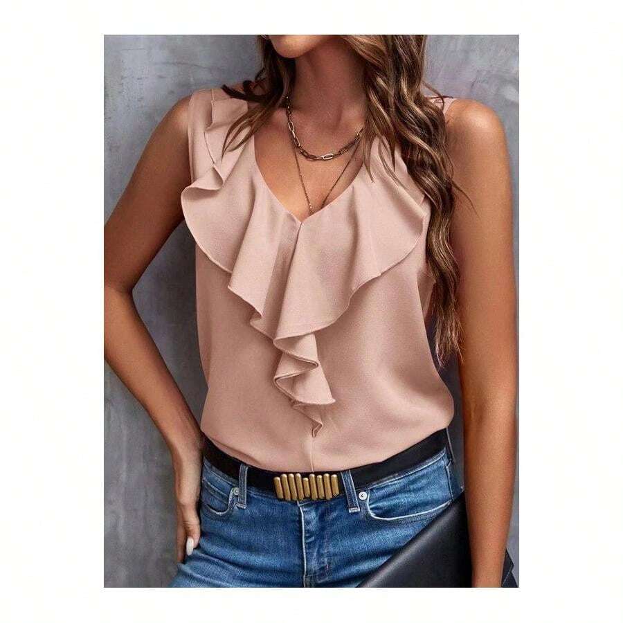 Camisetas & Tops de Tirantes de Mujer - Rosa vieja - Ver 1