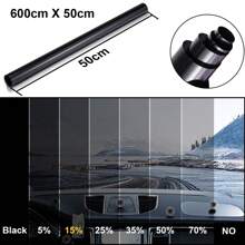 Dazone 600CM Uncut Roll Window Tint Film 15% VLT 20" X 20ft Feet For Car Home Office Glass Window UV Block Sunshade Tint Film Universal Privacy Security For Car Truck Auto- Any Size & Shade With Free Tools