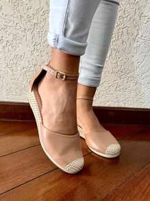 Women Platforms & Wedge Sandals - 乾枯玫瑰色 - 查看 1