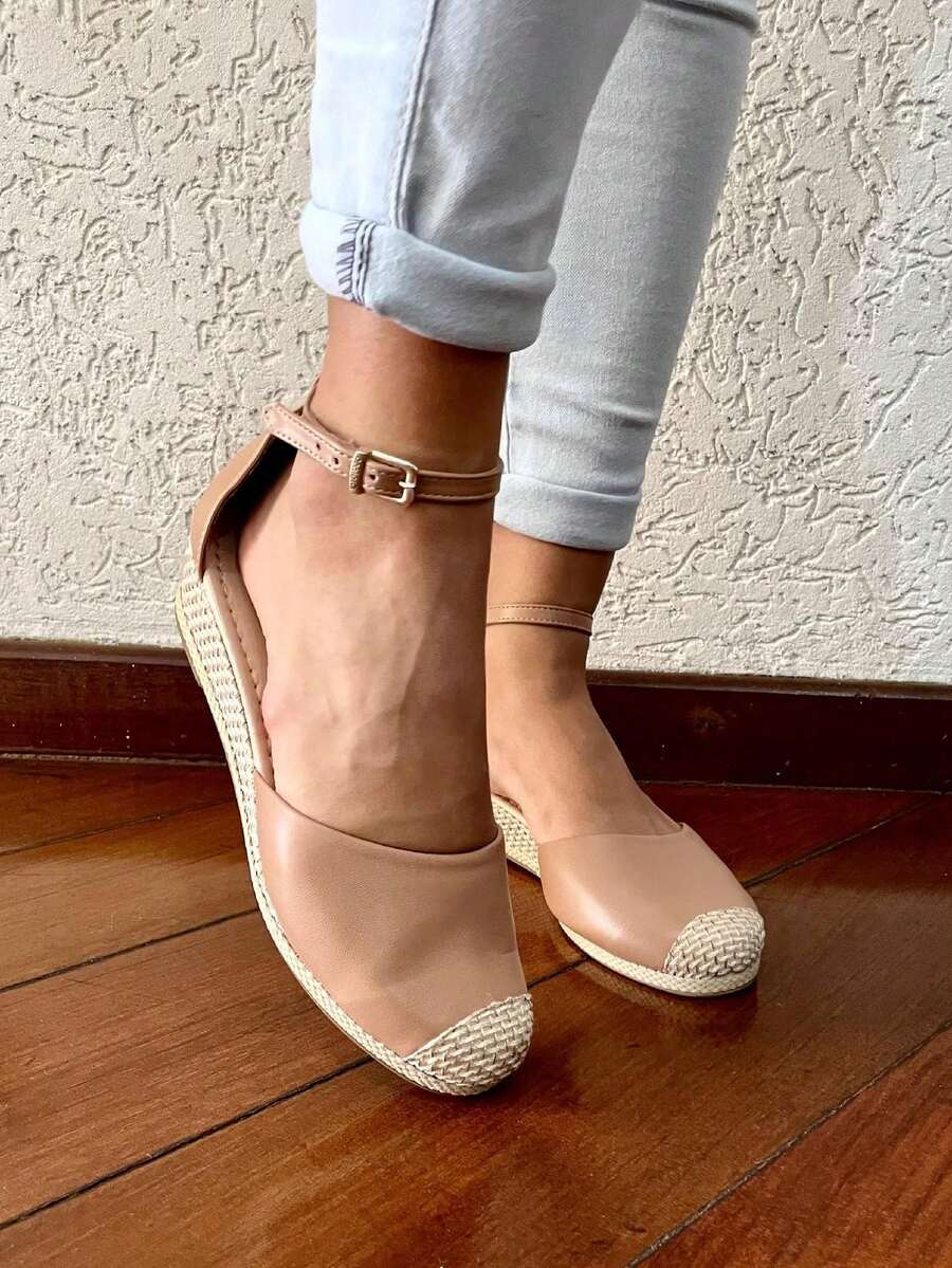 Women Platforms & Wedge Sandals - 乾枯玫瑰色 - 查看 1