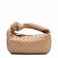 Tiffany & Fred Paris Tiffany & Fred Woven Leather Pouch - Brown - View 1