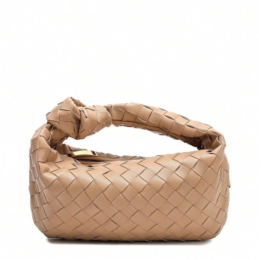 Tiffany & Fred Paris Tiffany & Fred Woven Leather Pouch - Brown - View 1