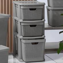 Bộ ngăn kéo sàn có 3 ngăn kéo nhựa 15 lít Tiện ích đa năng Jaguar Trang trí Halloween Trang phục Halloween Trang trí mùa thu Trang trí lễ hội - màu đen - Xem 9