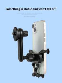 Black Car Phone Holder, Air Vent Gravity Navigation Mount For Vertical And Horizontal Viewing With 360° Rotation And Cartoon-Themed Extendable Arm, Mini Wholesale - Black - View 8