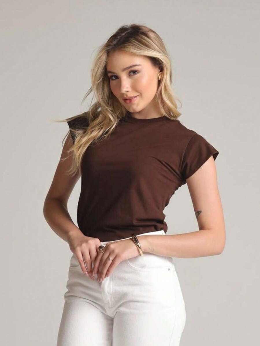 Women T-Shirts - Óxido marrón - Ver 1