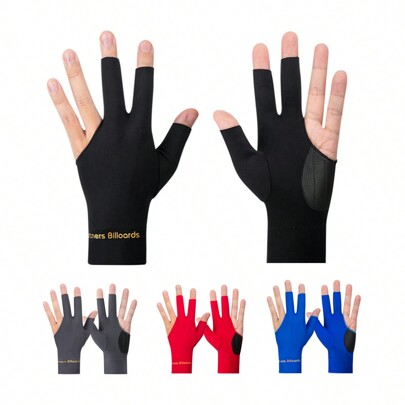 1 Pc Free Size Left Hand Elastic Anti-Slip Snooker Billiard Pool Glove For Men And Women,Adult Party Games Suitable For Halloween/Christmas/Thanksgiving