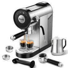20 Bar Espresso Machine With Steamer Semi-Automatic Espresso Machines With 30 Oz Removable Tank Latte Cappuccino Espresso Maker For Home Office Barista 1250W - 查看 1