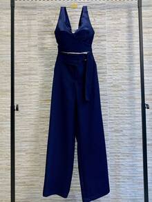 Women Two-Piece Outfits - 寶藍色 - 查看 1